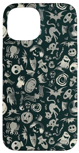 iPhone 15 Disney The Nightmare Before Christmas Black Case