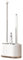 Basaza Klobürste weiß Toilettenbürste Silikon 4 in 1 WC Bürsten & Halter in Badezimmer WC Bürstengarnitur Stehend oder zur Wandmontage Bathroom Accessories Wohnung Bad Must Have WC Brush