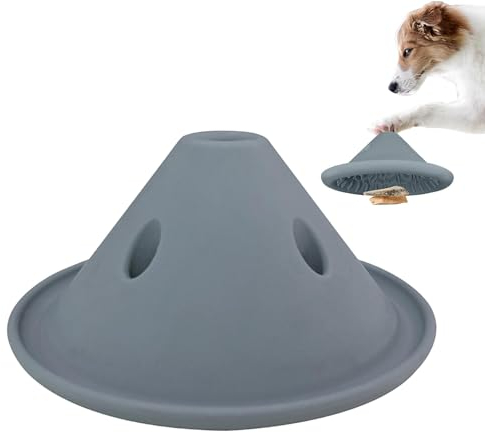 Alimentador lento de silicona para mascotas, divertido plato interactivo para perros y mascotas, comedero de silicona interactivo para perros, cuenco para lamer, dispensador de alimentos para gatos y