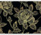 Papier Peint Panoramique Floral Rose Dorée Style De Peinture Traditionnelle ChinoisePhoto Murale Chambre Décor, Papier Peint intissé fond pour Chambre D'Enfant Salon Bureau Murale 200 x 140 cm
