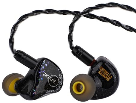 LINSOUL ZiiGaat x Jay's Audio Estrella 2DD x 4BA Hybrid-Treiber In-Ear-Monitor, kabelgebundene IEM-Kopfhörer, Gaming-Kopfhörer, mit 3-Wege-Crossover-Tuning für Audiophile Musiker