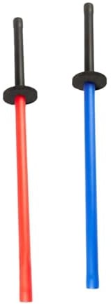 rockible 2 Pezzi di Spade da Allenamento in Spugna Imbottite Sparring Bokken Antiscivolo Anti-Sudore Attrezzatura per l'allenamento di Arti Marziali per
