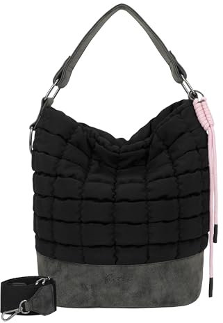 Fritzi aus Preussen Brigitte X Fritzi Olga Limited Bubble Hobo Bag Black