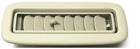 Ventilación de aire acondicionado Rejilla De Ventilación Del Panel De Aire Acondicionado Del Lado Del Techo Del Automóvil Para Mitsubishi Para Pajero V93 V97 V95 Difusor Aire Acondicionado(1PC Beige w