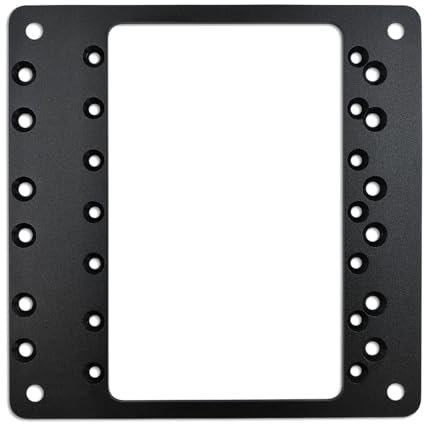 DolDer HDD Halterung Festplattenhalter Adapter Mouting Wechselrahmen, Kompatibel mit 2,5/3,5 Zoll Festplatten, am PC 12cm Lüfter installiert (1 Stück)