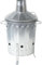 Unibos 15L Mini Garden Incinerator Small fire Bin Galvanised 15 Litre Burning Wood (15L Incinerator)