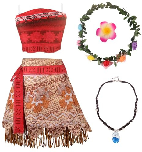 Atorcher Kostüm Kinder Kostüm Mädchen Cosplay Kleid Rock Set Kostüme mit Zubehör (11-12 Jahre)