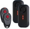 Mengshen 2 Pack Fahrrad Alarm Laut 113dB IP66 Wasserdicht Anti-Diebstahl Auto Gerät Vibration Motion Sensor Sirene für Fahrrad Auto Anhänger E-Bike Motorrad Scooter