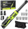 Robustrue Chiave a cricchetto da 3/8 con batteria da 2 x 2,0 Ah, chiave a cricchetto estesa da 15,2 cm, cricchetto senza fili da 400 giri/min, cacciavite elettrico a cricchetto con velocità variabile