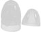 Vaguelly 4Pcs Wide Bottle Caps Replacement Parts Dome Caps for Feeding Bottles Convenient Hygienic Lid for Newborn Care Versatile Use for Household Containers