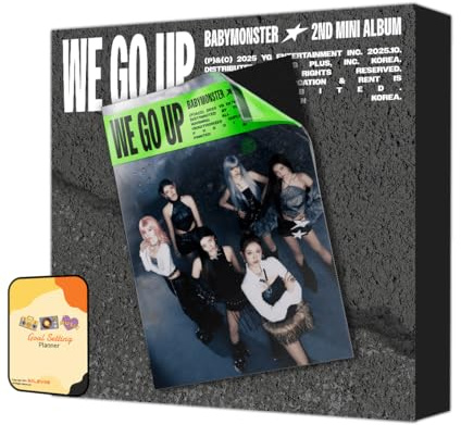 BABYMONSTER Album - WE GO UP WE ver. (STANDARD ver.)+Pre Order Benefits+BolsVos Exclusive Idol-Inspired Giveaways Package