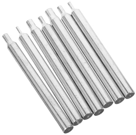 OHPHCALL Set 7 Pezzi Bastoncini in Metallo per Lucidatura Gioielli e Pietre Preziose Stabilità e Rimozione Imperfezioni, Asta per Molatura Accessorio Professionale