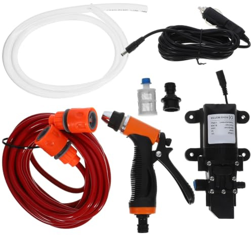 COLLBATH Portable High Pressure Water Sprayer Pump for Car and Walls with Paint-Preservation Design, Made of Plastic and Stainless Steel, Convenient for Daily Life and Projects