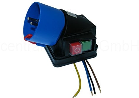 Aufbauschalter + Stecker Unterspannungsauslöser Maschinen Sicherheitsschalter