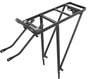 MASSI 48942 Gepäckträger, Schwarz, U