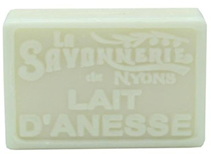 La Savonnerie de Nyons Bio-Seife Eselmilch, rechteckig, 100 g, mehrfarbig, Einheitsgröße