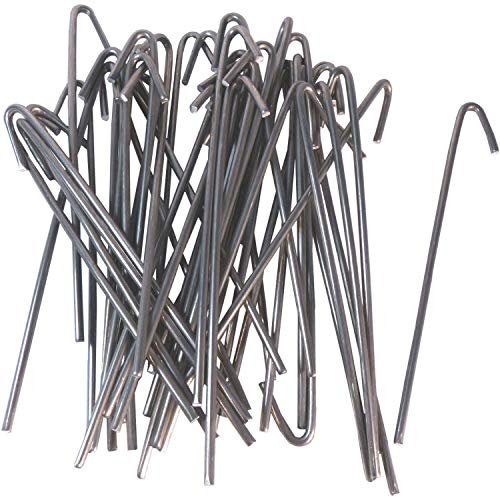 10-1/2 Wire Ties (Aluminum) aka Chain Link Fence Hook Ties or Tie Wires (Qty. 100)
