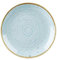 Kadida Churchill Stonecast -Coupe Plate Teller- Durchmesser: Ø32,4cm, Farbe auswählbar (Duck Egg Blue)