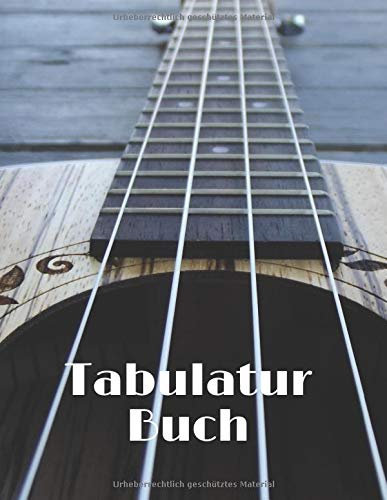 Tabulatur Buch: Lernen und komponieren Sie mit größerer Leichtigkeit! Heft mit leeren Tabulaturen zum Ausfüllen für Bassisten und Ukulelenspieler (4 Saiten) - 21,59 x 27,94 cm - 150 Seiten