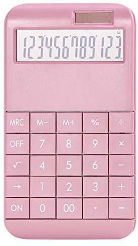 Scientific Calculator, Large Display 12 Digit Calculator Solar Battery Dual Power Desktop Calculator Accounting Electronic Calculator Automatic Shutdown & Detachable Keycaps For Student School