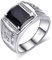 Men's ring Handgemachte Schmuck Herrenring Schwarze Achat Gentleman Ring herren Verlobungsring Best Geschenk Für Männer