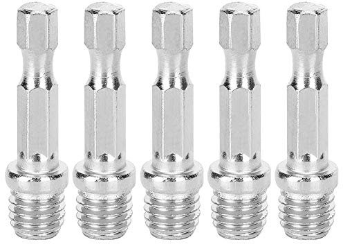 5Pcs Impact Hex Socket Extension Bohrer Set Bohrer Pleuel Adapter M10 Elektrobohrer Schraube Shaft Disk Conversion Stick,Pneumatische Steckdosen/Pfosten