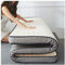 ZXLLAFT Faltbare Latexmatratze Gedächtnisschaum Isomatte Tatami Bodenmatte Dicke rutschfeste Matratzenauflagen, Gästebett 6 cm,Weiß,Queen