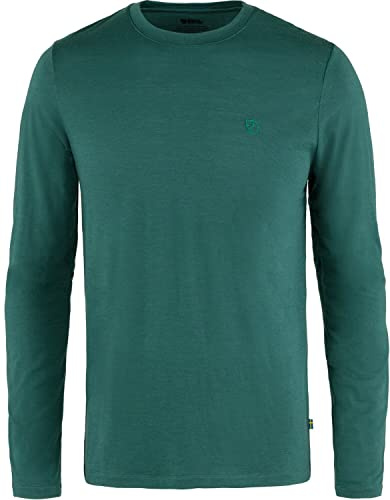 Fjällräven F87194-667 Abisko Wool LS, Herren, Arctic Green, L