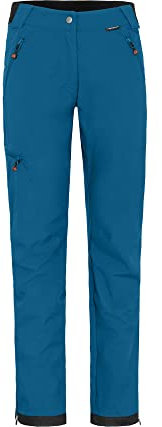 Bergson TESSE Comfort | Damen Softshellhose, Winddicht, strapazierfähig, Blue Sapphire [307], 42 - Damen