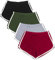 WEBGGER 4er-Pack Damen Baumwolle Yoga Tanz Kurze Hosen Sport Shorts Sommer sportlich Radfahren Wandern Sport Shorts (DE/NL/SE/PL, Numerisch, 40, Regular, Regular)