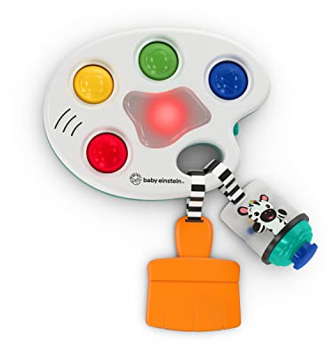Baby Einstein Farbalette Popper Sensorisches Zappelspielzeug, für Kleinkinder ab 6 Monaten
