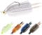 TRUSCEND Titanium Weed Guard Swim Jig mit Ultraglattem, Teflon Beschichtetem BKK-Haken, Tour Grade Skirted Schwimmen Jigkopf, Lockerheit-Proof Edelstahl Draht gebunden Bass Jigs Köder für Bass