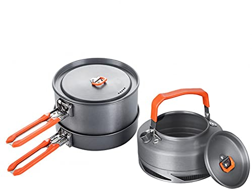 Camping Utensilien Geschirr Kochgeschirr Set Picknick Wandern Wärmetauscher Topf Wasserkocher Outdoor Tourismus Geschirr