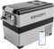 EUHOMY - Refrigerador de coche de 12 voltios, 48 cuartos de galón (45 L), refrigerador eléctrico para automóvil, control de aplicación, refrigerador de 12 V -4 °F ~ 68 °F con 12/24 V CC y 110-240 V
