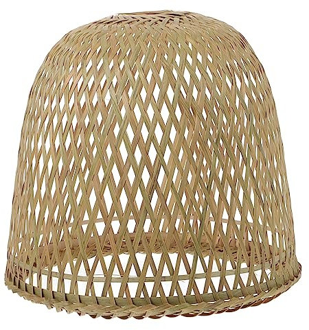 YARNOW Rohre Lampenschirm Weben Hänge Lampe Schirm Dekorative Home Lampenschirm Deckenleuchte Abdeckung Für Zuhause Bars Cafés Restaurants