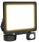 RIGIDON LED Strahler mit Bewegungsmelder 10W 1000LM Aussenstrahler mit Bewegungsmelder 3000K Warmweiß Wasserdicht Außen Fluter Außenleuchte Aussenlampe für Garten Garage Innenhöfe Sportplatz Hof