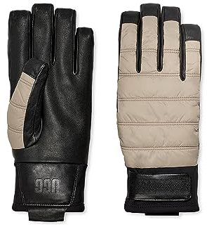 UGG Wasserabweisender Tasman-Fäustling aus recyceltem Nylon mit recyceltem Micofur-Futter, Putty, X-Large