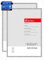 nielsen Bilderrahmen, 29,7 x 42 cm (A3) (2er Set), Aluminium, Silber matt, Posterrahmen zum Aufhängen im Hoch- & Querformat, bruchsicheres Kunstglas, Atlanta