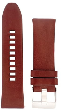 Diesel Armbanduhren für Herren 26mm, Braun Leder, original ersatzband für DZ4281