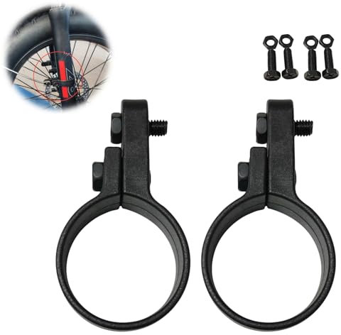 ZSYYDS Lot de 2 adaptateurs de fixation pour garde-boue avant et arrière (37-40 mm)