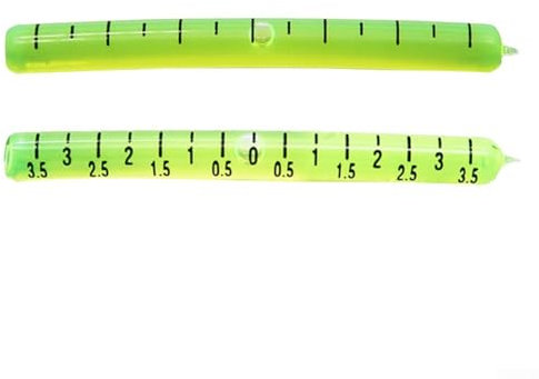 LVYXON Replacement Level Glass Vial, Curve Spirit-Bubble Level, with Nib Glass Tube Level Bubble for Accurate Leveling Up to 180 Degrees, Reliable Measurements (Type A)