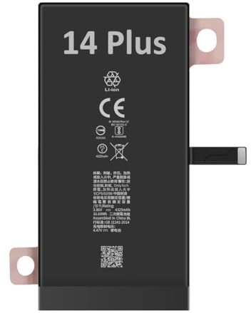OnlyTech - Premium Replacement Battery for iPhone 14 Plus - 4325mAh - with adhesive