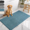 Bodenständig® Badematte blau – rutschfest & Waschbar – Saugstarke Badezimmermatte – Hygienischer Duschvorleger – Badvorleger rutschfest waschbar 40x60 cm schnelltrocknend