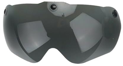 YHAILI Magnetische Fahrradhelm-Brille, abnehmbare Sonnenblenden, abnehmbarer Sonnenschutz für Fahrradhelm, winddichte Sportbrille