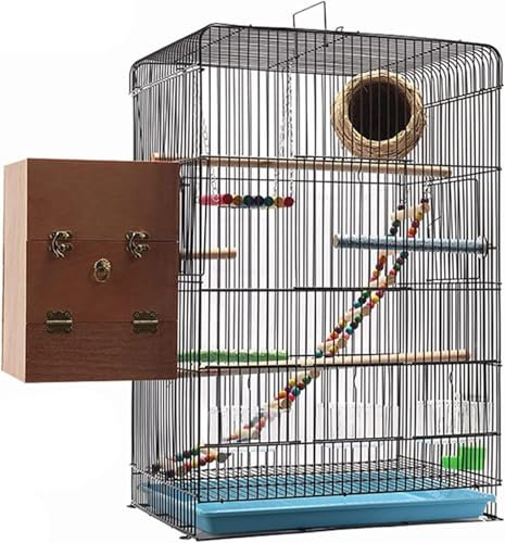 Vogelkäfig, Vogelvoliere, Metall-Zuchtvogelkäfig, geeignet for stehende Vögel