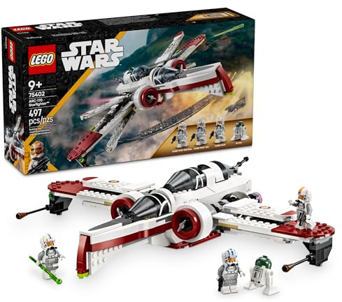 LEGO Star Wars: Revenge of The Sith ARC-170 Starfighter Spaceship Building Toy - Kids Star Wars Toy for Boys and Girls, Ages 9+ - Gift Idea for Birthdays - 75402