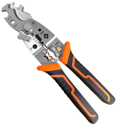 Wire Stripper Cutter | Multifunctional Crimping Tool | Wire Stripping Pliers | Multi-Purpose Wire Tool, Cable Cutting Tool, Adjustable Wires Cutter, Heavy-Duty Wires Stripper, Stripping and Cutting