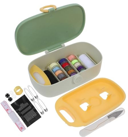 Lurrose Reise-nähset Box Mini-näh- und Reparaturset Nähgarn Nadeln Wichtige Utensilien für Unterwegs
