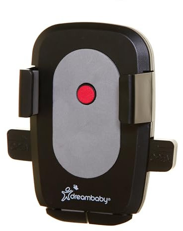 Dreambaby Stroller EZY-Fit Phone Holder- Suitable for Most Phones Including iPhone, Samsung, Motorola- Fits All Strollers, Prams, Wheelchairs, and More
