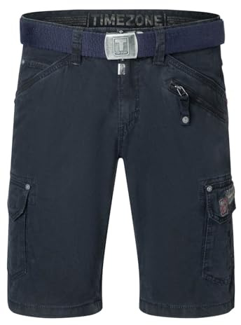 Timezone Herren Cargo Bermuda Shorts Regular RYKERTZ Short Mid Waist Regular Fit